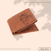 LONDON ALLEY Dave Vintage RFID Blocking Men's Leather Wallet